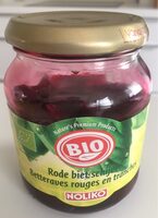 Betteraves rouges en tranche