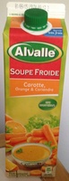 Soupe froide Carotte, orange et coriandre
