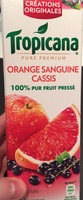 Pure Premium Orange sanguine cassis 100% pur fruit pressé