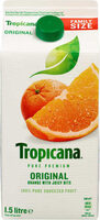 Jus d'orange avec pulpe
