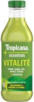 Tropicana Essentiels Vitalité pomme, banane, kiwi, ananas, épinard PET