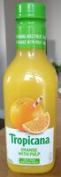 Tropicana orange with pulp