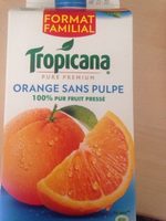 Orange Sans Pulpe pressée