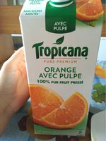 Orange 100% pur fruit pressée