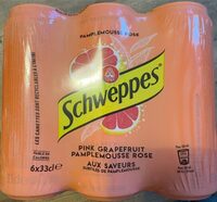 Schweppes Pink Grapefruit 6 x 330ML