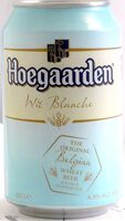 HOEGAARDEN witbier 4,9% blik