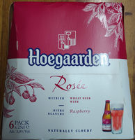6X25Cl Biere Hoegaarden Rosee