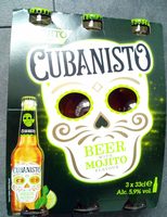 Cubanisto beer with mojito flavor