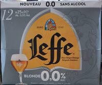 Leffe blonde sans alcool