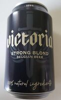 Victoria strong Blond Belgian beer