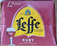 Bière Leffe ruby
