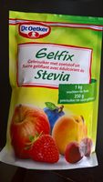 Sucre pour confiture Gelfix stevia