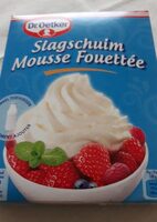 Slagschuim Mousse Fouettée