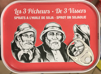 Sprats à l'huile de soja