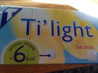 Ti'light à base de sucralose