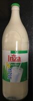 Lait 1/2 écremé bouteille en verre 1L INZA