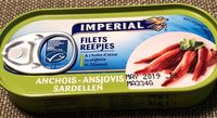 Filets d'anchois à l'huile d'olive