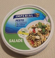 Salade pesto au maquereau