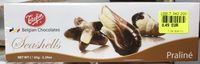 Fruits de mer en chocolat fourrés praliné