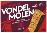 Vondelmolen | Peperkoek | Repen | Natuur 6 x 27 gr