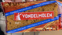 Pain d'épices avec sucre perlé