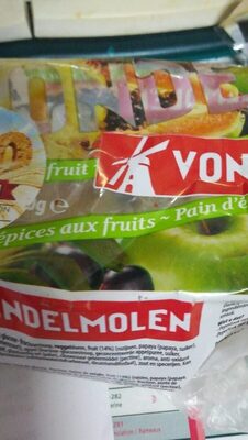 Vondelmolen Pain D'epices Aux Fruits 12X350G