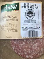 Saucisson d'Ardenne IGP