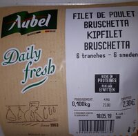 Filet de poulet bruschetta