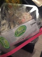 Salade surimi crabe