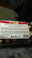 Gaufres Liégeoises au sucre perlé