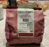 Finest belgian ruby chocolate