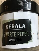 Zwarte peper gemalen