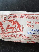 Beurre pasteurisé frais Nicolas Falise