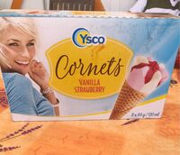 Cornets Vanilla Strawberry