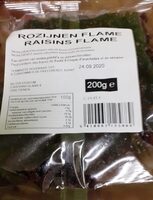 Raisins flame