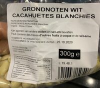 Cacahuetes blanchies