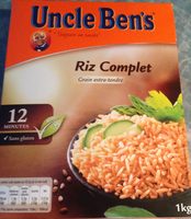 Riz Complet Grain Extra-Tendre