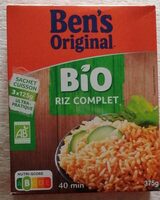 Ben's Original Riz Complet Bio