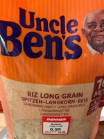 2.5KG Riz Long Grain Cuisson 10' Incle Ben's