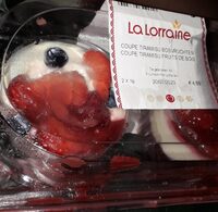 Coupe tiramisu fruit de bois