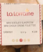 Mini choux crème fouttée