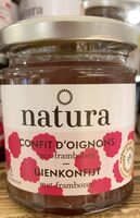 Confits d’oignons aux framboises