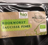 Saucisse fumée bio