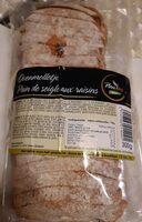 Pain de seigle aux raisins