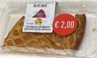Quartier tarte abricots