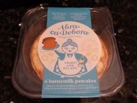 6 buttermilk pancakes