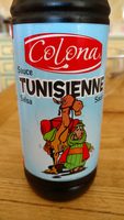 Sauce tunisienne COLONA, flacon de sauce