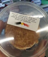 Palet de Fromage de Chèvre Frais au miel et pain d'épices