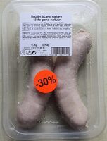 Boudin blanc nature