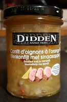 Confit d'oignons à l'orange
